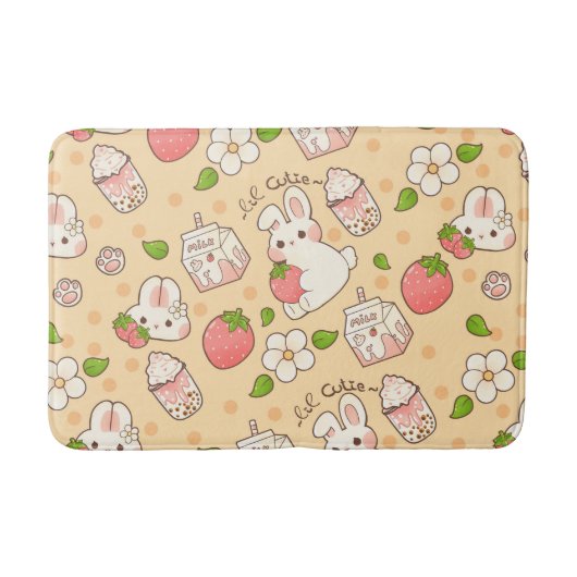 niedliches Hasendesign Badmat (Voorkant)