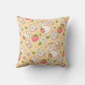 niedliches Hasendesign Kussen (Achterkant)