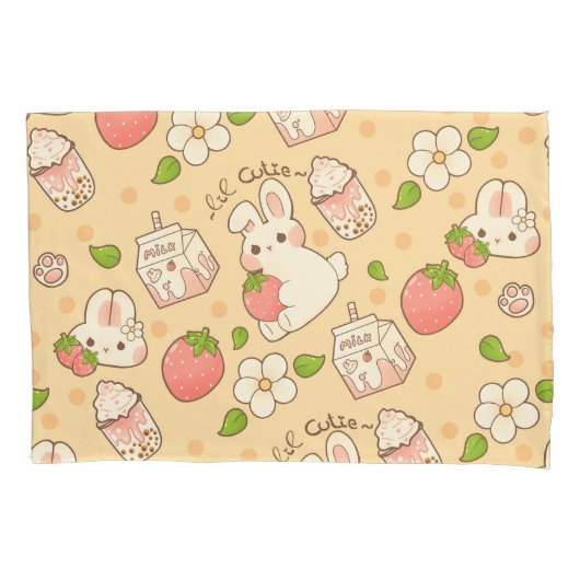 niedliches Hasendesign Kussensloop (Voorkant)