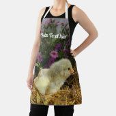 niedliches kleines küken schürze + dein text schort (Insitu)