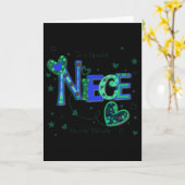 **NIEKENLAND** EEN SPECIALE NIECE EN SPECIALE TWEE KAART (Gele Bloem)