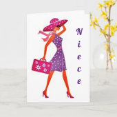 **NIEKENLAND** SPECIALE NIECE EN SPECIALE BIRTHDAA KAART (Gele Bloem)