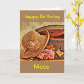 **NIEKENLAND** SPECIALE NIECE EN SPECIALE BIRTHDAA KAART (Gele Bloem)