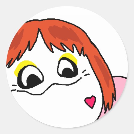 nieko wuree stiikcers ronde sticker (Voorkant)