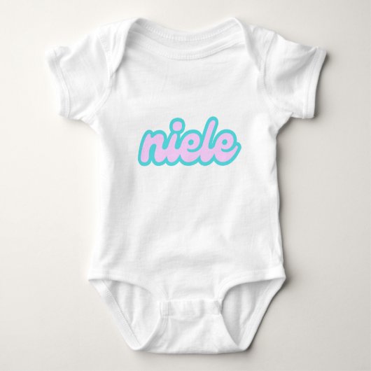 Niele Baby Outfit Romper (Voorkant)