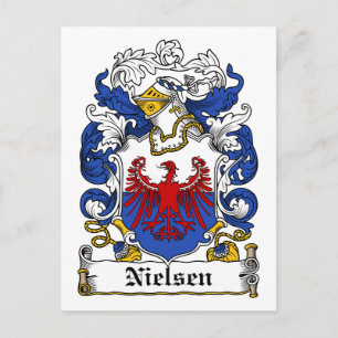 Nielsen Family Crest Briefkaart