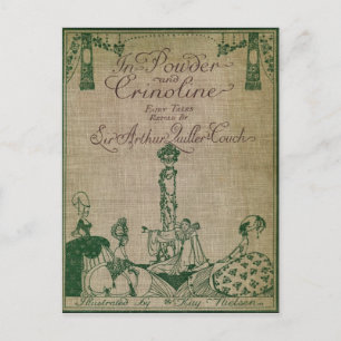 Nielsen in poeder en crinoline briefkaart