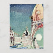 Nielsen in poeder en crinoline briefkaart (Voorkant)