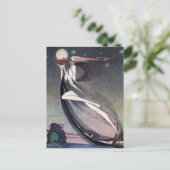 Nielsen in Poeder en Hoepelrok Briefkaart (Staand voorkant)