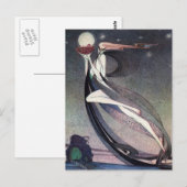 Nielsen in Poeder en Hoepelrok Briefkaart (Voorkant / Achterkant)