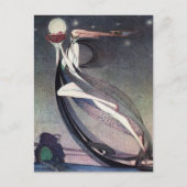 Nielsen in Poeder en Hoepelrok Briefkaart (Voorkant)