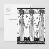 Nielsen ten oosten van de zon en ten westen van de briefkaart (Voorkant / Achterkant)