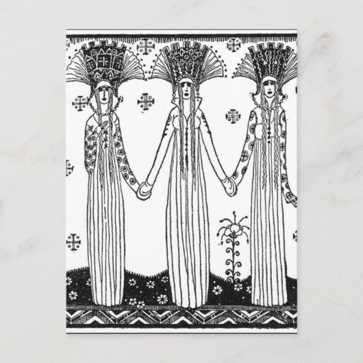 Nielsen ten oosten van de zon en ten westen van de briefkaart (Voorkant)