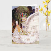 Nielsen van Kay het Sprookje van Cinderella Kaart (Gele Bloem)