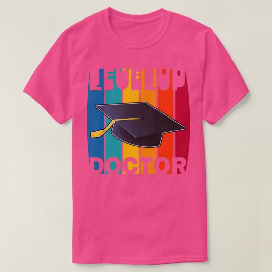 Nielup Doctor in de Doctoraatsgraad Cadeau T-shirt (Design voorkant)