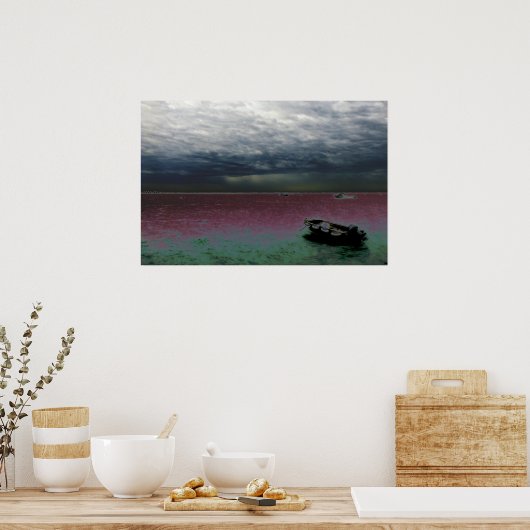 Niemand aan boord poster (Keuken)