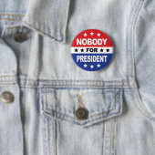 Niemand als President Ronde Button 5,7 Cm (In situ)