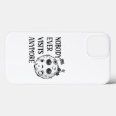Niemand bezoekt ooit meer maanlandingsruimte Grapp Case-Mate iPhone Case (Achterkant (horizontaal))