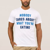 Niemand Cares T-shirt (Voorkant)