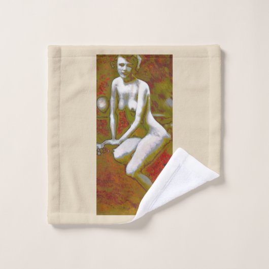 "Niemand die je kent" doekset Bad Handdoek (Wasdoekje)