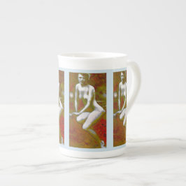 "Niemand die je kent" Fine Porcelain-Mok Porselein Kop