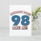 Niemand doet 98 zoals ik! (Staand voorkant)