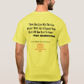 Niemand doet het zoals de minken t-shirt (Achterkant)