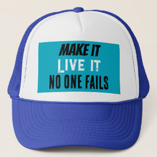 niemand faalt trucker pet