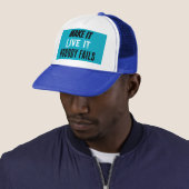 Niemand faalt trucker pet (In situ)