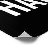 Niemand geeft erom, werk harder - Motivatie Poster (Hoek)