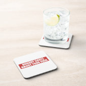 Niemand geeft om je fixie bier onderzetter (Rechterzijde)