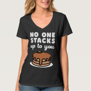 Niemand haalt het bij jou Pannenkoek grap T-shirt
