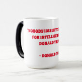 NIEMAND HEEFT BETER RESPECT VOOR INTELLIGENTIE... MAGISCHE MOK (Voorkant links)