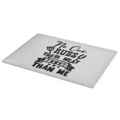 Niemand heeft beter vlees dan ik snijplank (Hoek)