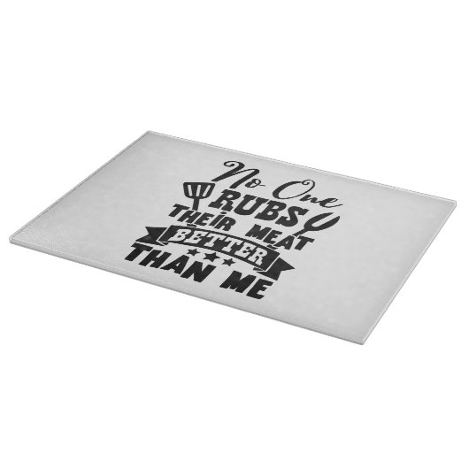 Niemand heeft beter vlees dan ik snijplank (Hoek)