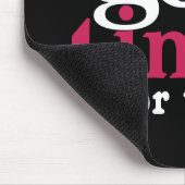 Niemand heeft daar tijd voor. muismat (Hoek)