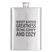 Niemand heeft een groot gevoel bereikt door te com flacon (Voorkant)