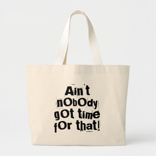 Niemand heeft tijd voor die tas (Voorkant)