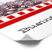 Niemand hier, maar wij eten de keuken van ons land poster (Hoek)