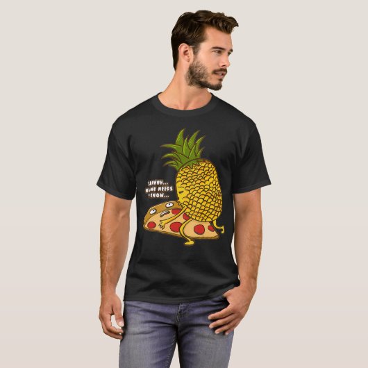Niemand hoeft grappige anananas Hawaiian te kennen T-shirt (Voorkant volledig)