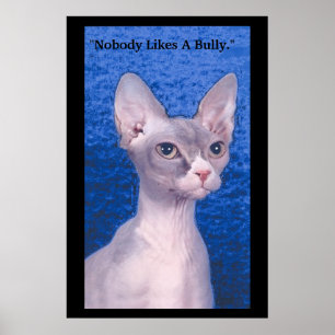 "Niemand houdt van een Bully." Poster