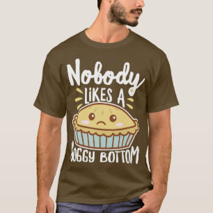 Niemand houdt van een drassige kawaii taart t-shirt