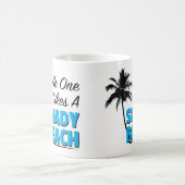 Niemand houdt van een Mok van een zandstrand (Center)