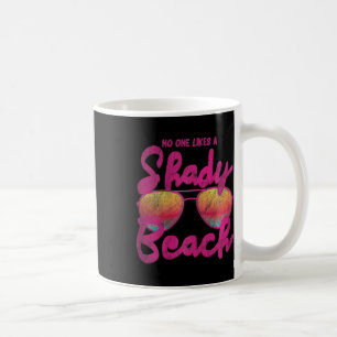 Niemand Houdt van een Schaduwrijk Strand I Vintage Koffiemok
