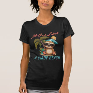 niemand houdt van een slecht strand t-shirt