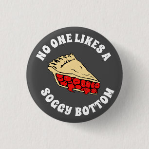 NIEMAND HOUDT VAN EEN SOGGIEBOTTOM RONDE BUTTON 3,2 CM