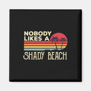 Niemand houdt van een zandstrand  in de zomer magneet