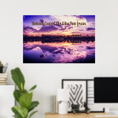 "Niemand houdt van mij zoals jij Jezus" Poster (Thuiskantoor)