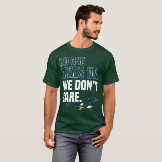Niemand houdt van ons dat we Philadelphia Philly n T-shirt (Voorkant volledig)