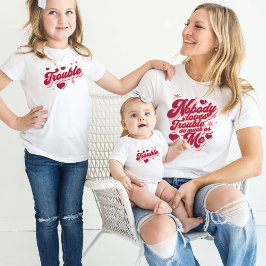Niemand houdt zoveel van problemen als ik, mama en kinder shirts